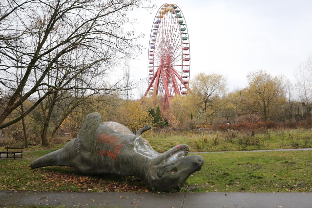 Что посмотреть в Берлине — заброшенный парк аттракционов